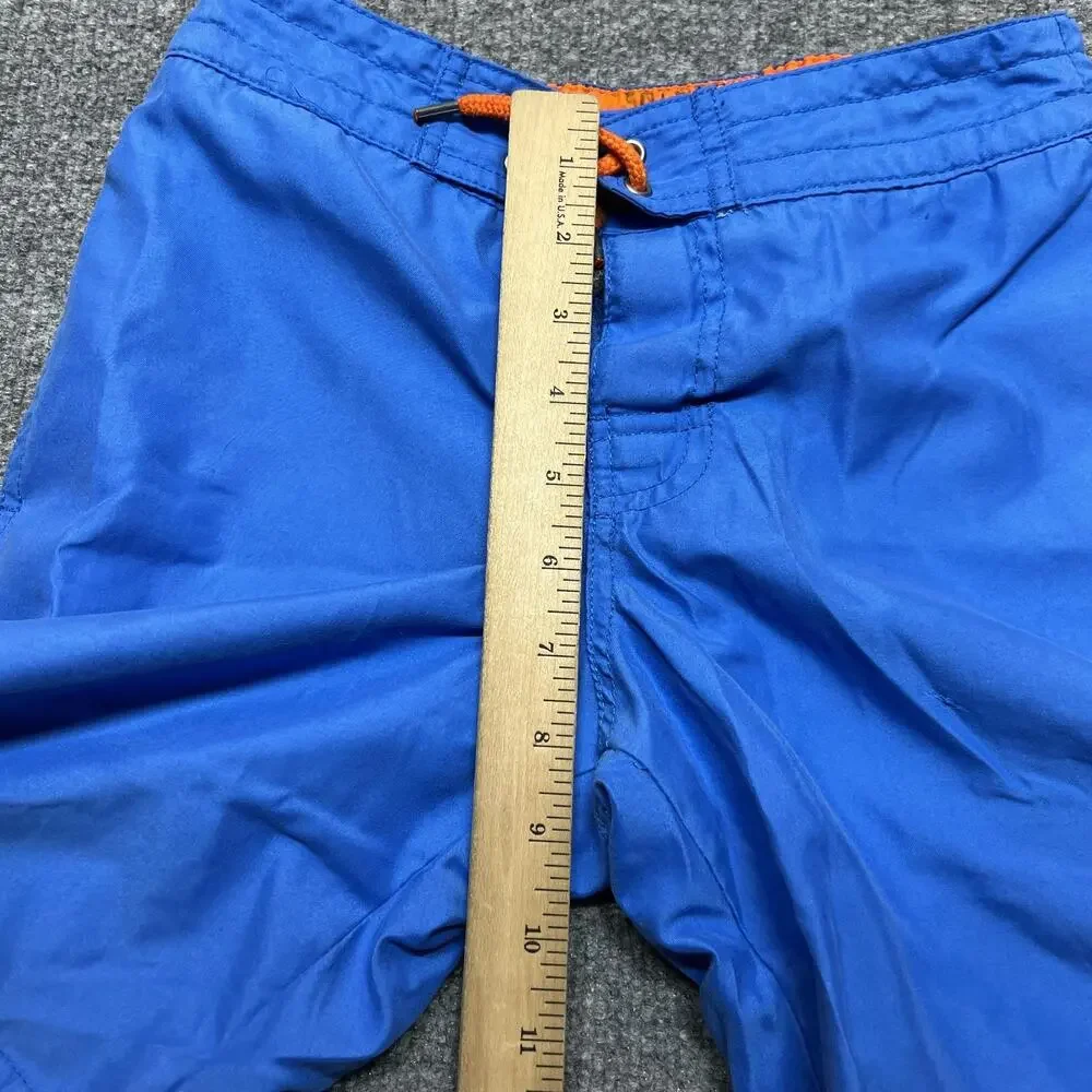Polo Ralph Lauren Swim Shorts Boys S Blue Mesh Lined Drawstring Pony Logo Trunks
